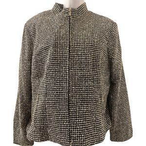 First Option Black and White Blazer - 16